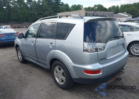 2010 Mitsubishi Outlander Es from USA, damaged, VIN JA4AT2AW2AZ014208